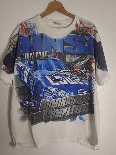 Jimmie Johnson Nascar All Over Print Dominating T… - image 1