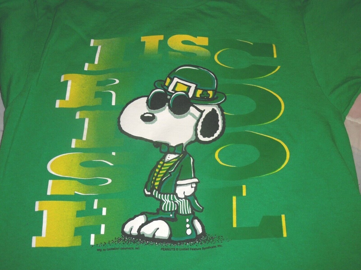 snoopy st patrick's day t shirt