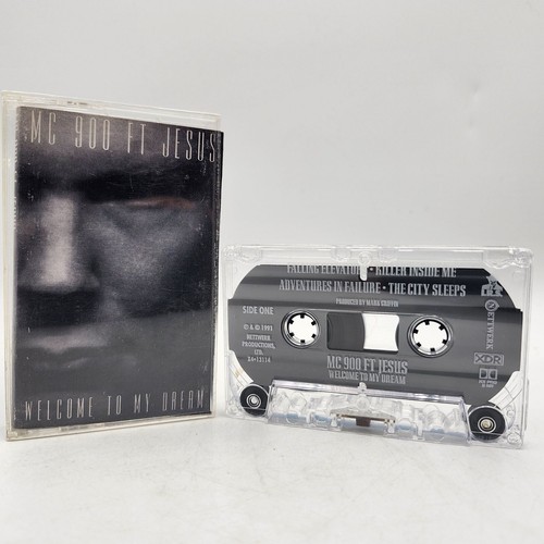 MC 900 Ft Jesus Welcome To My Dream Cassette 1991 Nettwerk I.R.S. X4-13114 - Picture 1 of 4