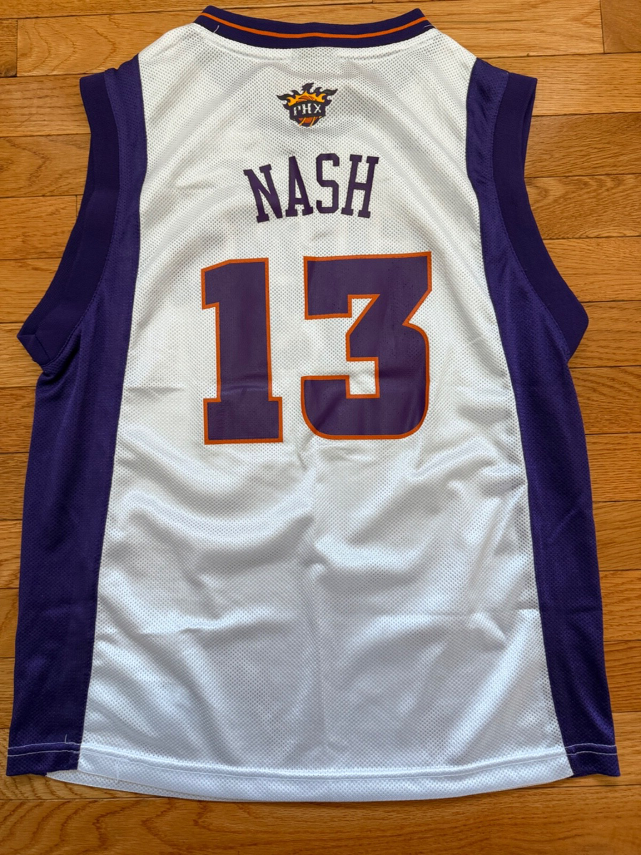 Vintage Kids Steve Nash Phoenix Suns NBA Jersey Youth Size Large