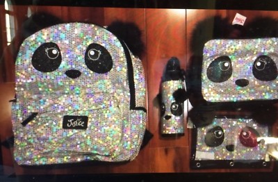 Luggage Sets Justice Panda Suitcase Justice Sparkle Panda