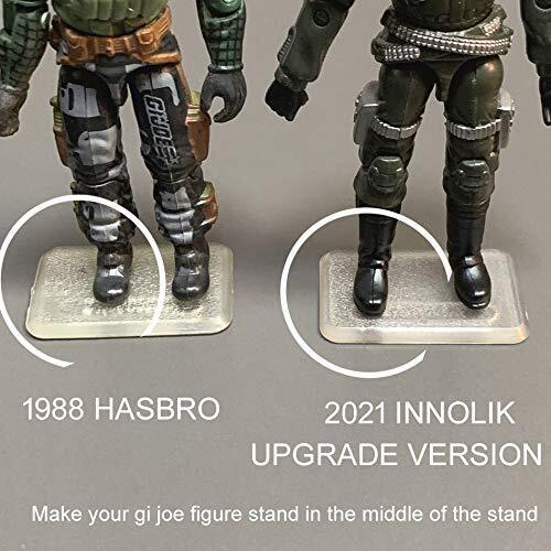 EBCO 50 Stück Kunststoff Actionfigur Ständer Basis für 3,75" Gi Joe Figur Spielzeug - Bild 7 von 7