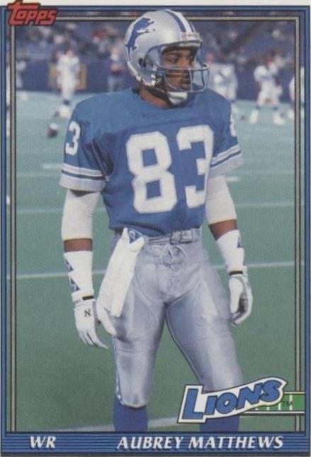 1991 Topps Aubrey Matthews #403 - 1 of 2