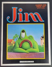Jim #1 Jim Woodring Indie Fantagraphics First Printing 1987