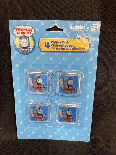 Thomas the Tank Engine 4 Zipper Pulls - Picture 2 of 3