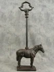 HORSE Cast Iron DOOR PORTER DOORSTOP  Decorative CARRY HANDLE