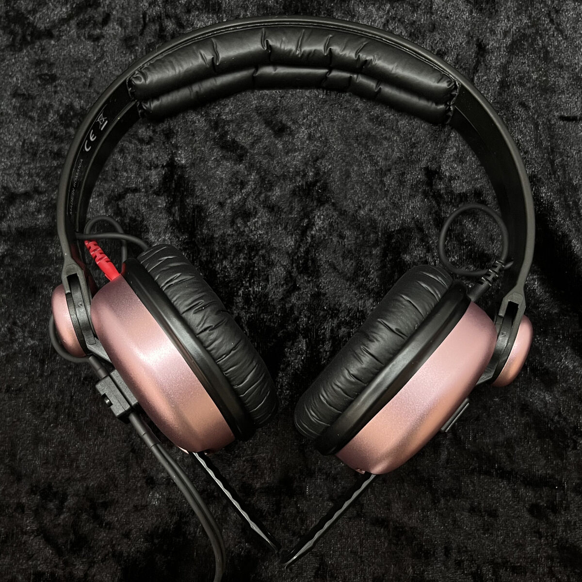 Sennheiser HD25 with Rose Gold Aluminium Earcups and Hinges Sennheiser HD25 with Rose Gold Aluminium Earcups and Hinges