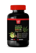hemp oil pills - Hemp Seed Oil 1400mg (1) - Omega 6 3:1 ratio to Omega 3