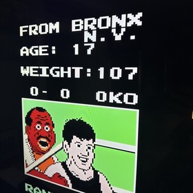 Mike Tyson's Punch-Out (Nintendo NES, 1987) Cartridge/Authentic/Tested/READ