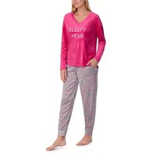 Lounge Set for Woman Jane  Bleecker Super Soft Plush 2-piece Pyjama Set Size XL