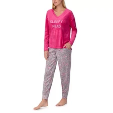 Lounge Set for Woman Jane & Bleecker Super Soft Plush 2-piece Pyjama Set Size XL