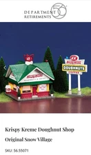 REPLACEMENT MALE AUX CORD W/ BULB-Dept 56 Krispy Kreme Doughnut Shop #55071 SV