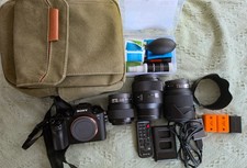 Sony Alpha A7 II ILCE-7M2 Bunldle Kit Used 4757 shutter count