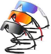 Kids Sunglasses Youth Baseball Sunglasses for Boys Girls 3-12 Polarized Softball