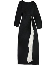 Ralph Lauren Womens Santana Gown Dress, blkwht, 2