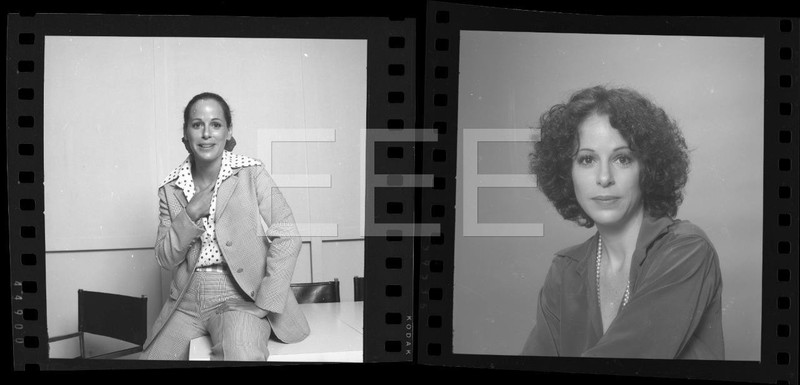 2 Louise Sorel Movie Actress Model Harry Langdon Negative w/rights Lot 367P