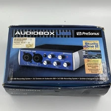 PreSonus AudioBox USB 2x2 Recording Interface Studio One Artist 2 Boxed 