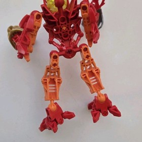 LEGO BIONICLE Tahu 7116 with Gold Mask & Toa Hordika Nuju 8741 - No Instructions