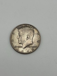 1964 Kennedy Half Dollar Beautiful Toning Colorful Eye Appeal Dual Side Tone