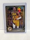 2025-26 Bowman Chrome Basketball Tyrese Haliburton Gold /50 Indiana Pacers