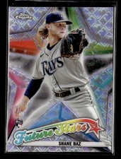 2022 Topps Chrome Logofractor Edition #FS-16 Shane Baz Rookie Future Stars