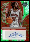 2025-26 Bowman Best U Green Mini Diamond Emanuel Sharp Auto 22/99 #GAA-ES