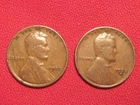 1932P+D  LINCOLN WHEAT CENTS, FREE SHIPPING (#424E)