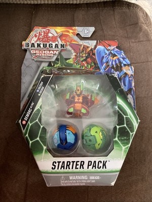 Bakugan Geogan Rising Starter Kit Demorc, Falcron, and Oxidox