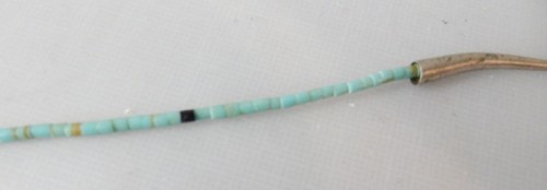 Vintage Zuni 30" Fetish Necklace, 15 Fetishes + Turquoise - Picture 17 of 22