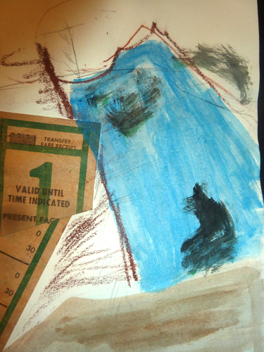 Original Mixed-Media Abstract Painting Attributed to Robert Motherwell - Picture 12 of 15