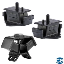 Engine Motor & Trans. Mount 3Pcs Set for Toyota Tacoma, 4Runner 2.4/2.7L RWD