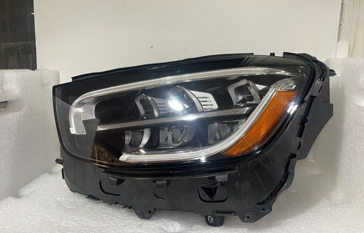 2020 - 2022 MERCEDES-BENZ GLC-CLASS X253 LEFT LED BARE HEADLIGHT