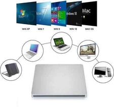 External USB2 0 DVD CD RW Drive Writer Burner DVD Player for MAC Macbook Air Pr