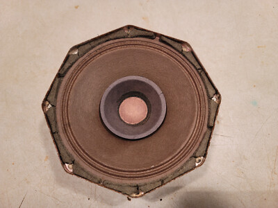 Vintage PHILIPS AD7061 / M8 Single Speaker Driver Octagonal