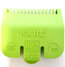 1/16" Wahl Attachment Clipper Guide Replacement Guard 1.5mm Green Color 1Piece
