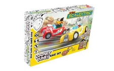 SCALEXTRIC - Micro 1:64 Looney Tunes Set - Battery Powered Slot Car  Set G1178T