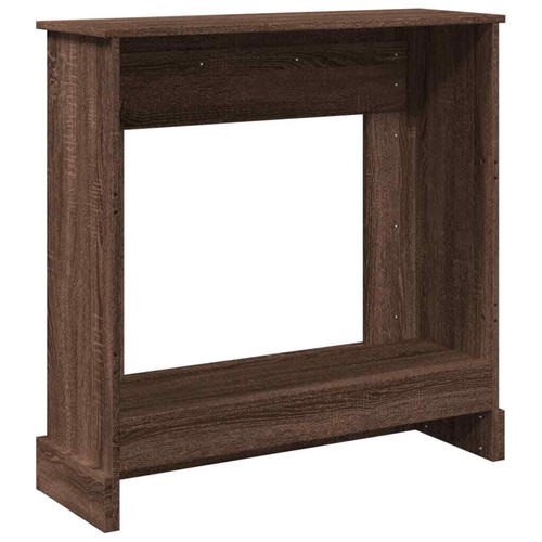 Kaminumrandung Kaminkonsole Kaminverkleidung Dekokamin Holzwerkstoff vidaXL - Bild 56 von 111