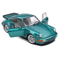 Solido 1:18 Porsche 911 964 3.6 Turbo Sportwagen 1991 GrüN Metall