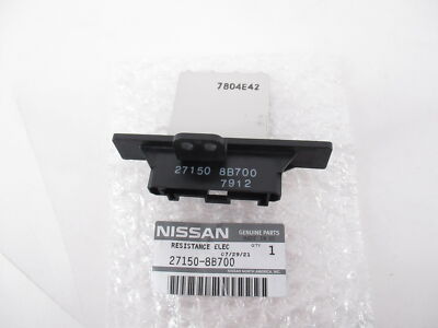 レジスター‼️ Amazon.com: Nissan Genuine 27150-5Z000 Blower Motor Resistor