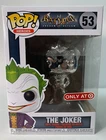 Funko Pop! Batman Arkham Asylum The Joker #53 Silver Chrome Target Exclusive