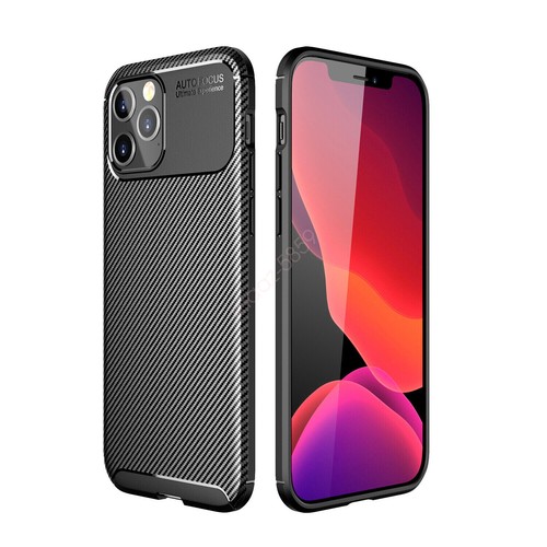AU Carbon Fiber Slim Silicone Case Cover For iPhone 13Pro Max Mini Plus XR XS - Picture 13 of 23