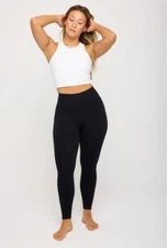 Spiritual Gangster Dream Tech Crop Tank Top, Bright White, Small,  NWT