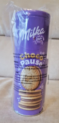 Milka Keksdose Blechdose mit Deckel, Neu, unbenutzt mit OVP, Vintage