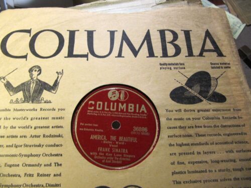 FRANK SINATRA Jewish Movie The House I Live In AMERICA THE BEAUTIFUL Columbia