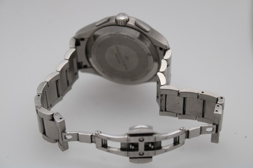 Maurice Lacroix Model# M11057 Steel Diamonds Silver Dial Quartz Watch #18901 - Picture 5 of 6