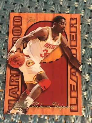 1995-96 Flair Hardwood Leaders Hakeem Olajuwon #10