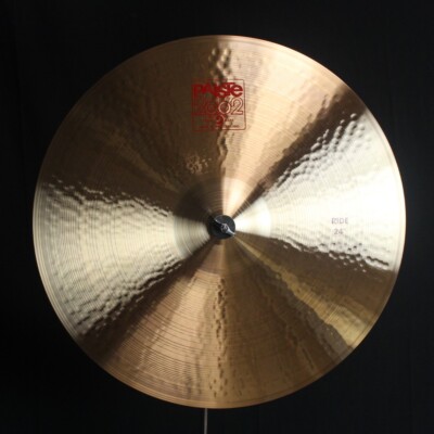 Paiste 24'' 2002 Ride - 3829g (video demo)