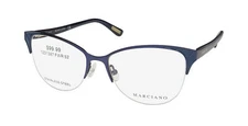 GUESS MARCIANO GM0290-3 CATEYE HALF-RIMLESS USA DESIGNER EYEGLASS FRAME/GLASSES