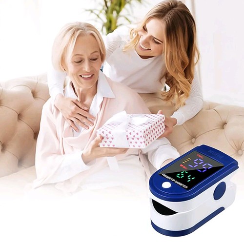 Finger Pulse Oximeter LED Digital Oximetro Blood Oxygen Heart Rate Monitor Tool - Picture 8 of 11