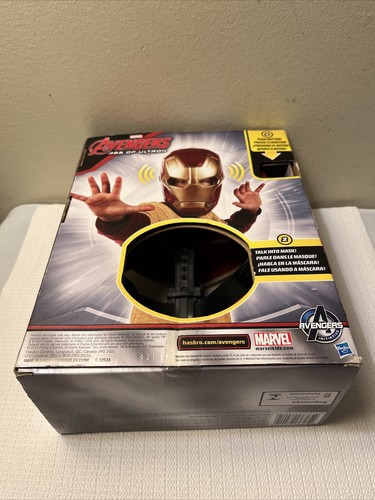 Marvel Avengers Age Of Ultron IRON MAN Voice Changer Mask 2015 Rare! - Picture 7 of 11